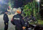 Unit Patroli Sat Samapta Polres Sumbawa Bubarkan Aksi Balap Lari di Area SMK 3